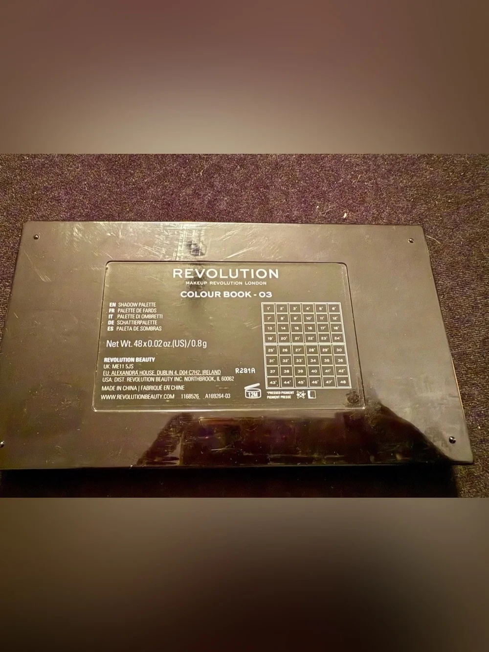 Revolution Colour Book CB03 Eyeshadow Palette
